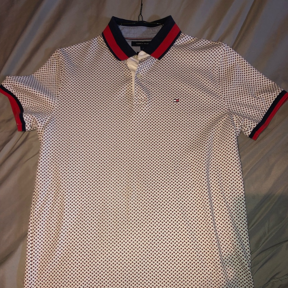 Tommy Hilfiger Mens Slim Fit Polo - Size Medium